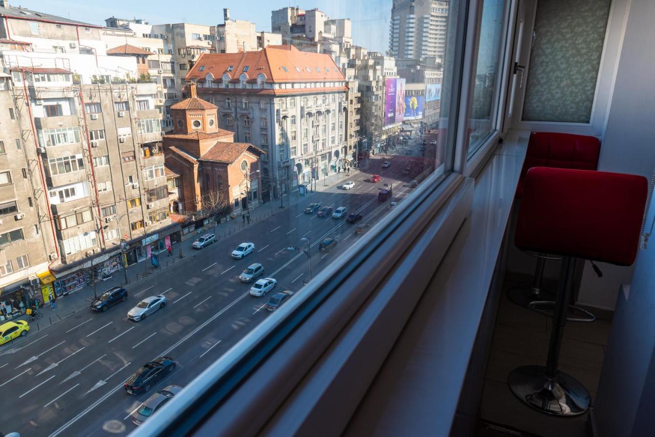 Chic 2-Room Apartment In The Heart Of Bucharest With Amazing View Екстер'єр фото